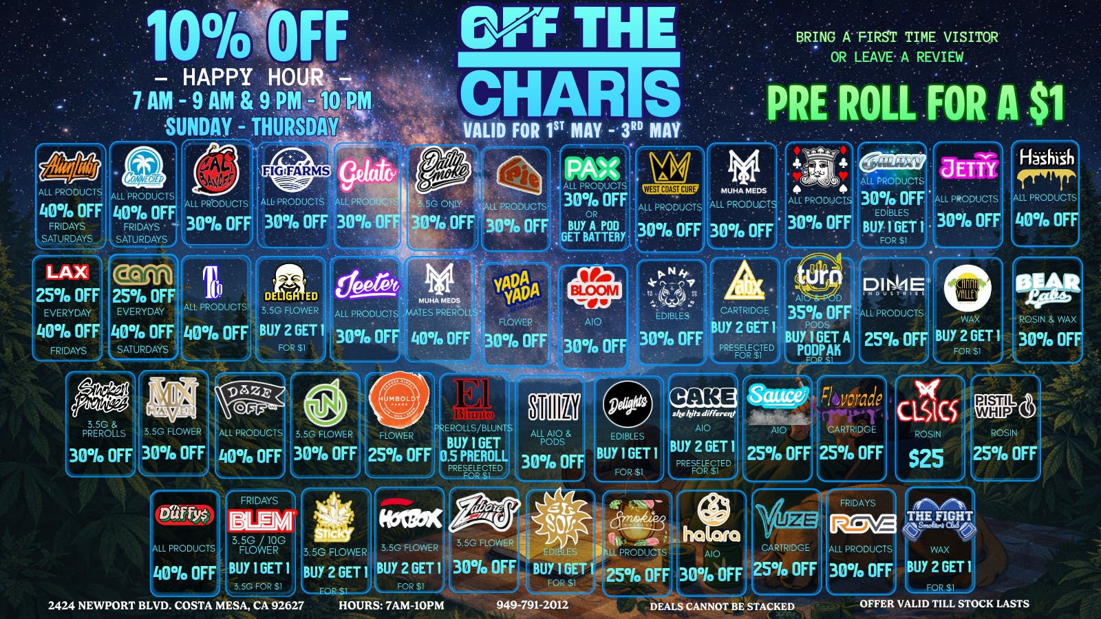 Off the Charts - Newport ✨✨TREAT YOURSELF ✨✨