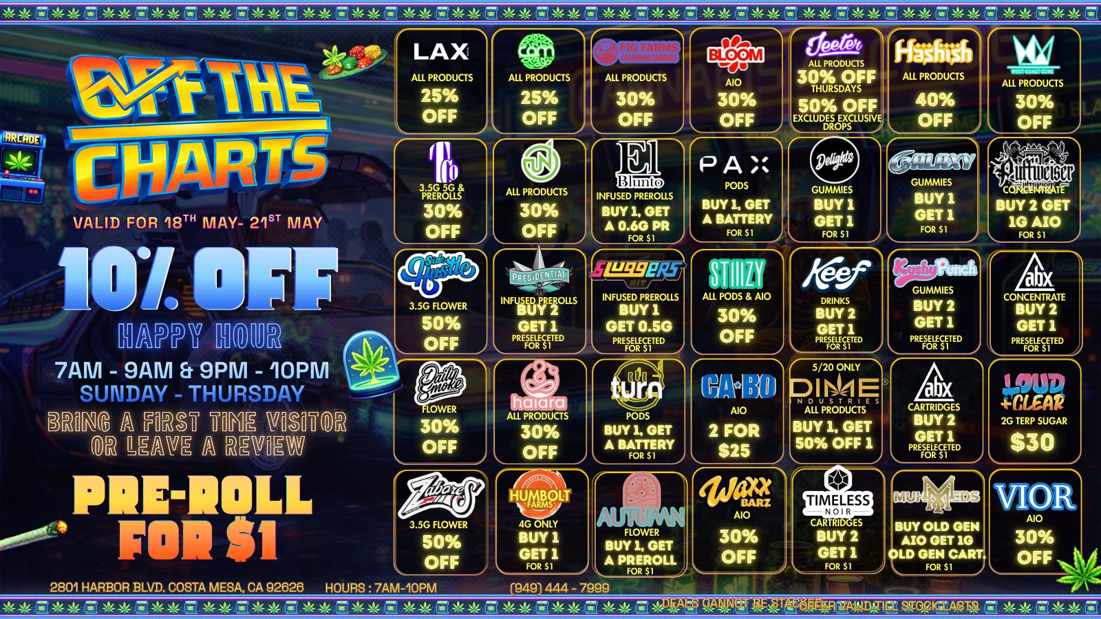 Off The Charts - Costa Mesa 🧠✨GET YOUR MIND RIGHT✨🧠