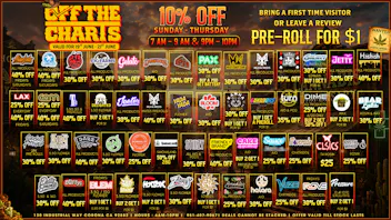 Off the Charts - Corona BEST IN CORONA 🍃✨ FTP DEALS | BOGOS | %50 OFF