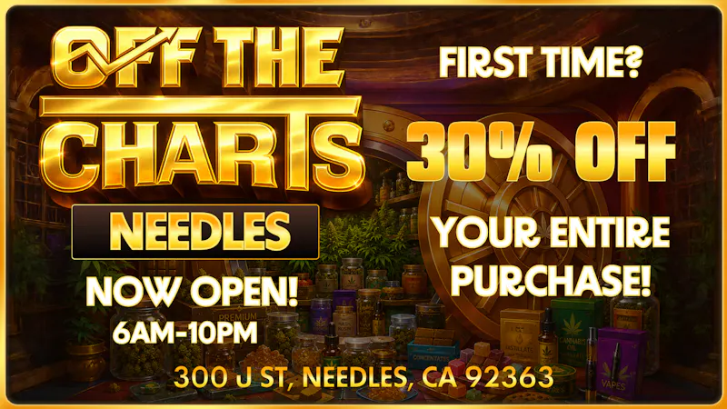 Off The Charts - Needles on J 🚨 Off the Charts Needles NOW OPEN!! 🚨