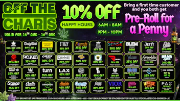 Off the Charts - San Francisco 🍃 Spark Up & Save