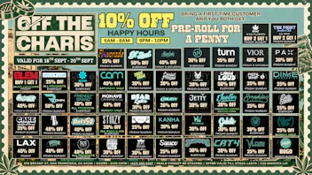 Off the Charts - San Francisco 💎 Top Shelf, Bottom Prices