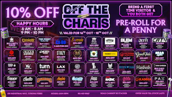 Off the Charts - Corona No Tricks, Just Discounts BOGO's & MUCH MORE