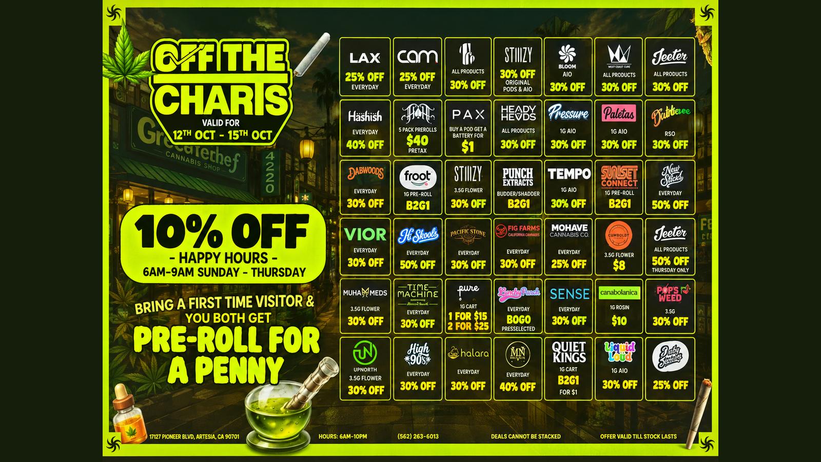 Off The Charts - Artesia WE CAME TO HAUNT POCKETS THESE DEALS ARE DEADLY👻