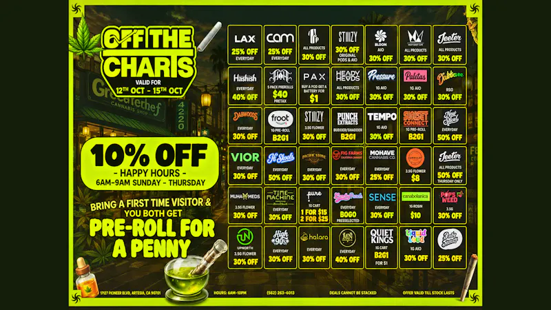 Off The Charts - Artesia WE CAME TO HAUNT POCKETS THESE DEALS ARE DEADLY👻