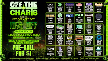 Off the Charts - Corona 💸BEST PRICES IN CORONA ! BOGOS ! DEALS !😮‍💨🌿