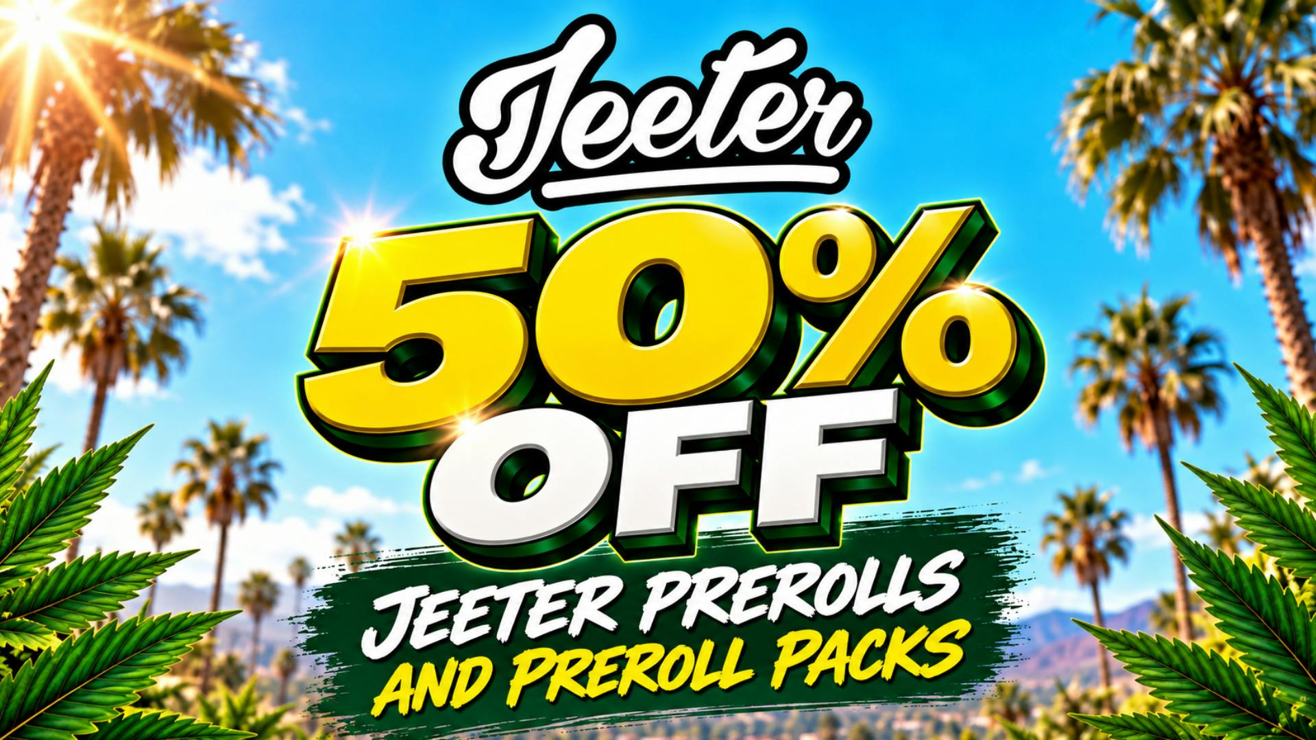 Project Cannabis - Santee JEETERS PREROLLS AND PREROLL PACKS 50%