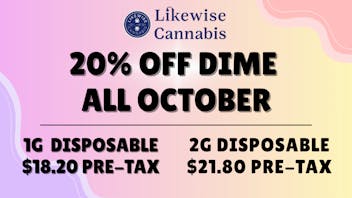Likewise Cannabis Broadway - Edmond Dispensary 20% OFF DIME | ALL MONTH AT LIKEWISE