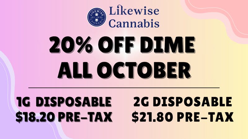 Likewise Cannabis Broadway - Edmond Dispensary 20% OFF DIME | ALL MONTH AT LIKEWISE