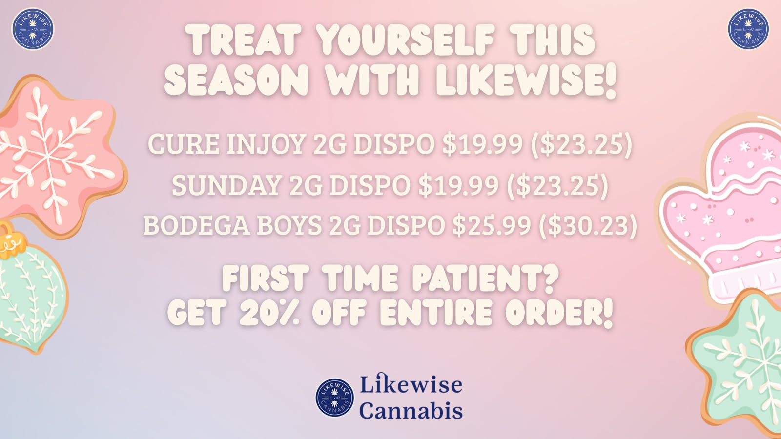 Likewise Cannabis Stillwater - Stillwater Dispensary LIKEWISE HOLIDAY ESSENTIALS!🎄