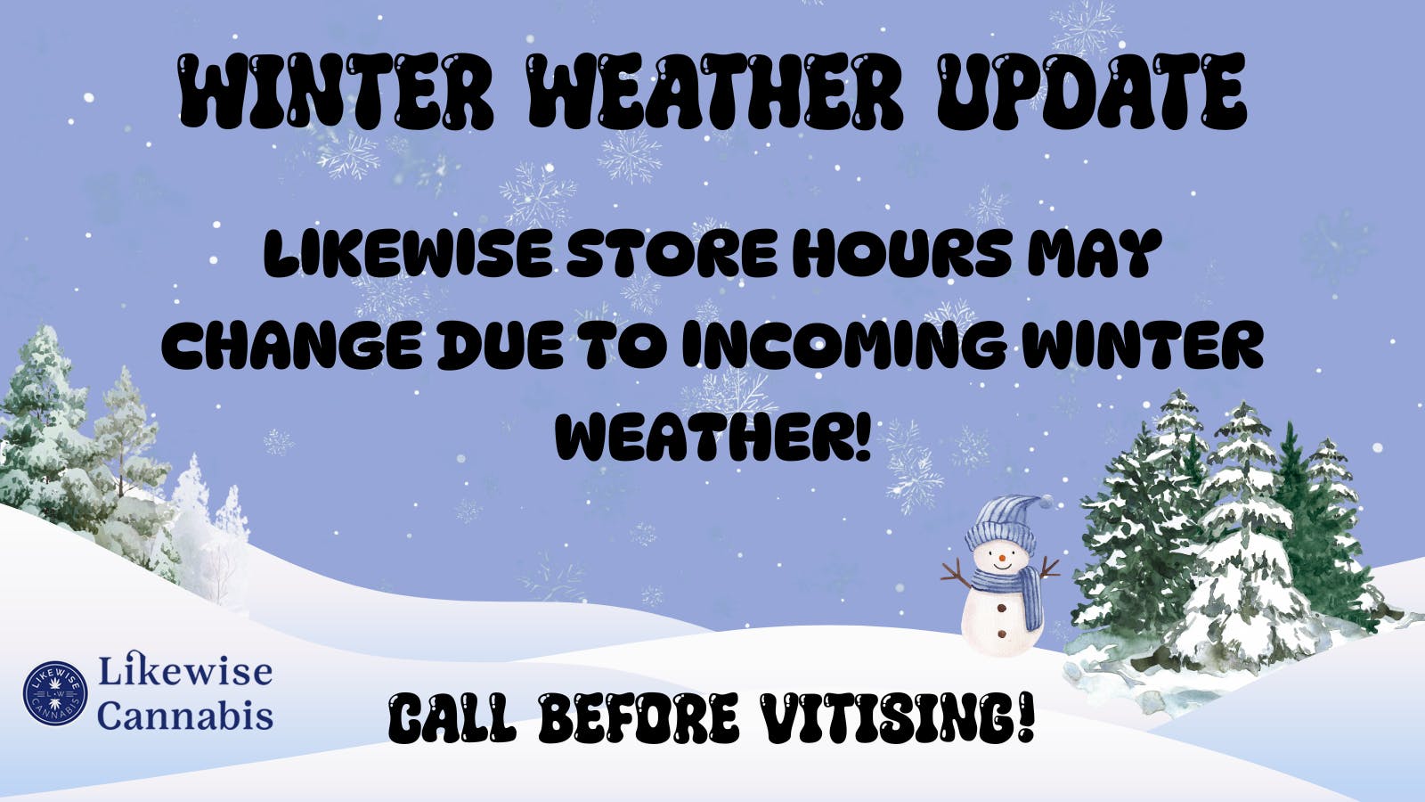 Likewise Cannabis Stillwater - Stillwater Dispensary ❄️CLOSING AT 8PM❄️