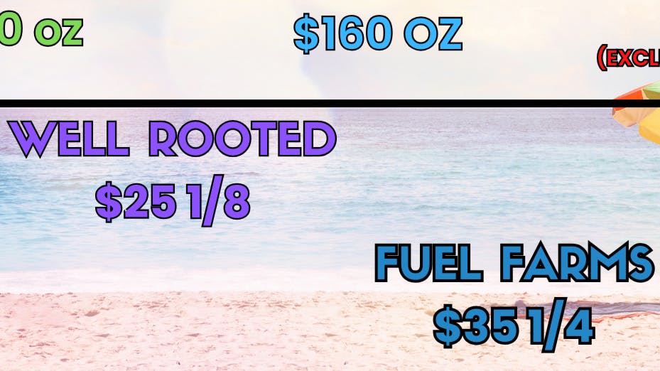 Elemental Progress TOP SHELF FIRE SALE.