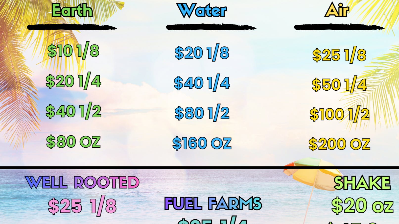 Elemental Progress New Flower Prices