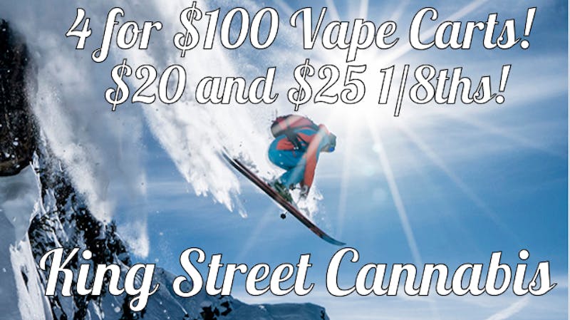 King Street Cannabis Co Stock up for Christmas!