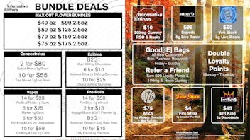Information Entropy - Ann Arbor September Specials & Giveaways