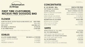 Information Entropy - Ann Arbor July Deals & Promos