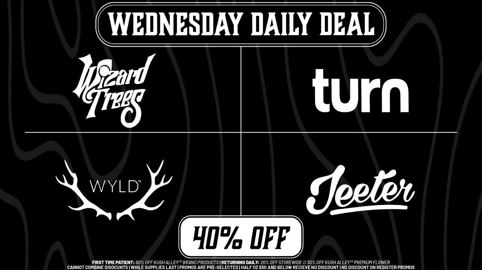 Kush Alley WEDNESDAY DAILY DEAL