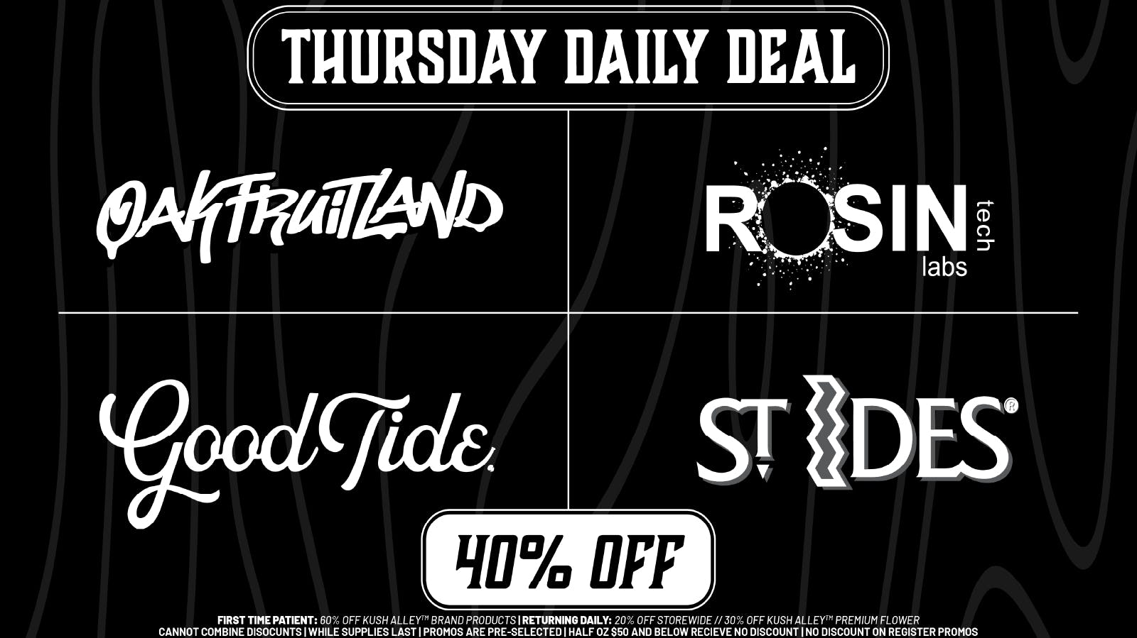 Kush Alley THURSDAY DAILY DEAL