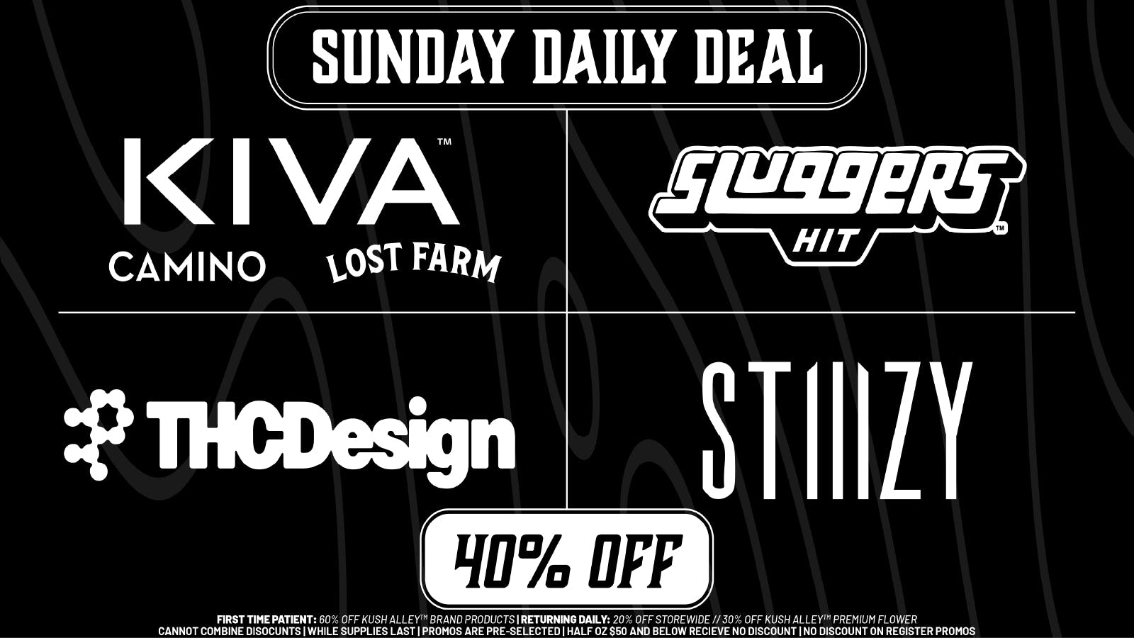 Kush Alley SUNDAY DAILY DEAL