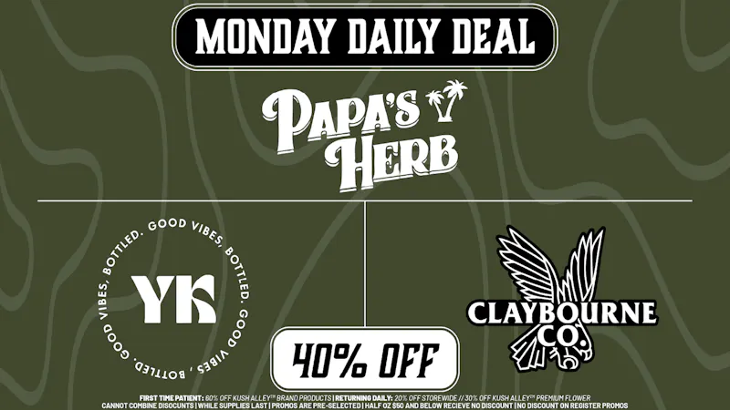 Kush Alley MONDAY DAILY DEAL