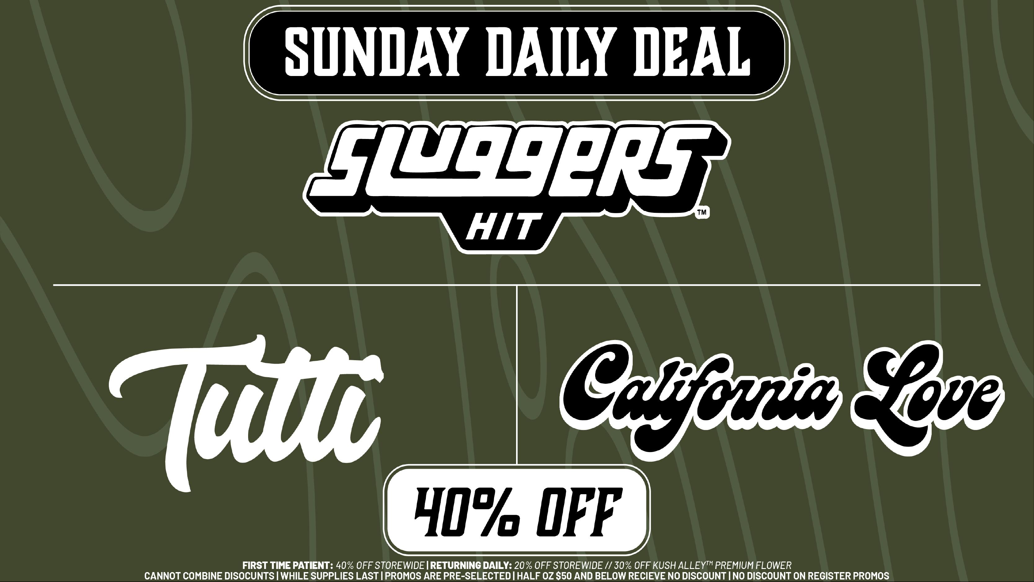 Kush Alley SUNDAY DAILY DEAL
