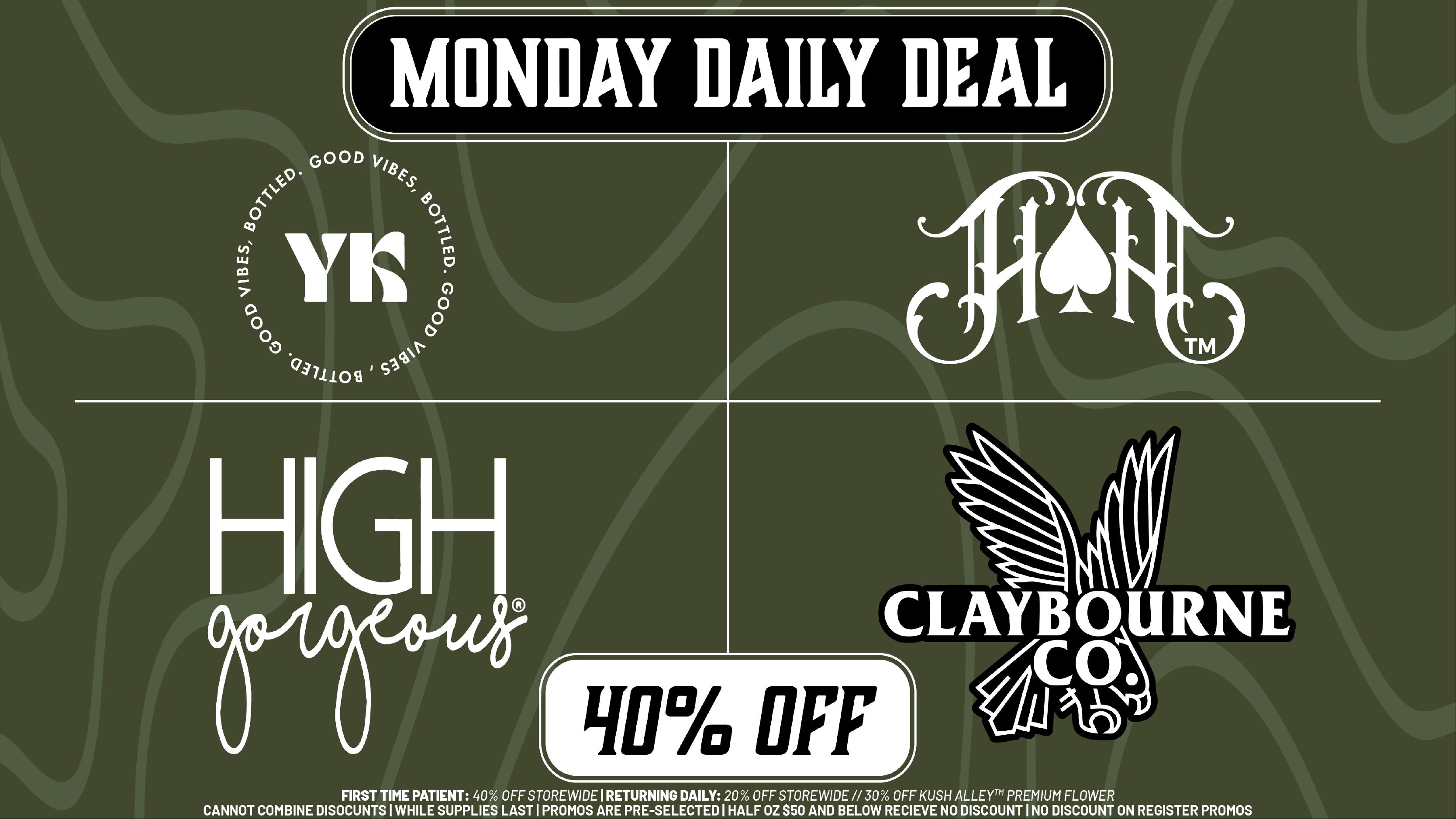 Kush Alley MONDAY DAILY DEAL