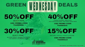 Reefer Madness 30% Off Select Items