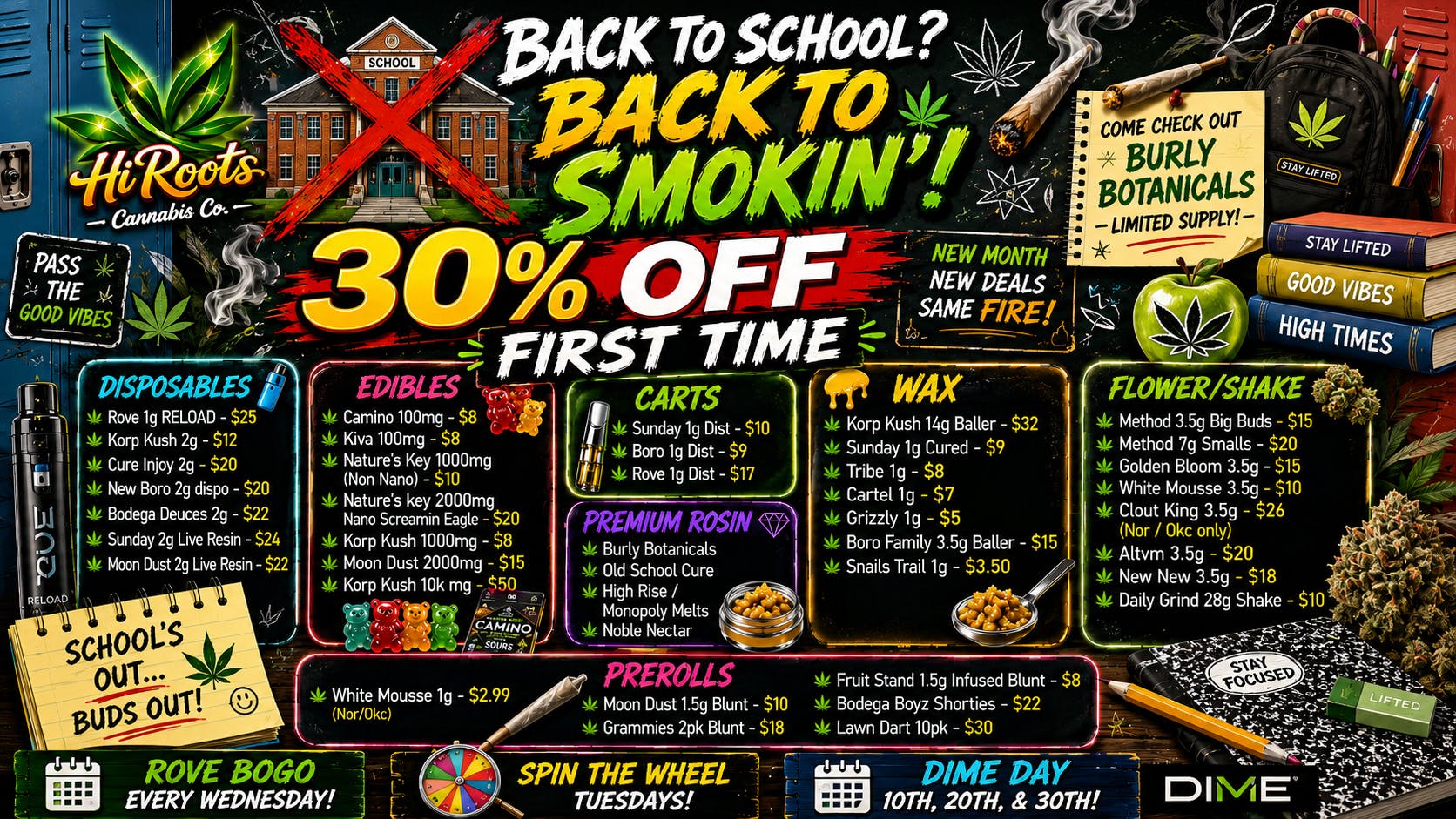 Hi-Roots Cannabis Co - Norman Fiery August Deals You Don't Want to Miss!