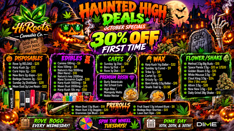 Hi-Roots Cannabis Co - Norman Haunted Hi Deals