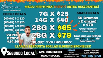 El Medicinal FALL DEALS / VISITANOS HOY HASTA LAS 8PM