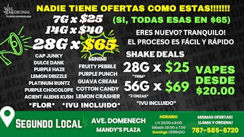 El Medicinal 28G X $65 GRAN VARIEDAD! FLORES DE ALTA CALIDAD!!!