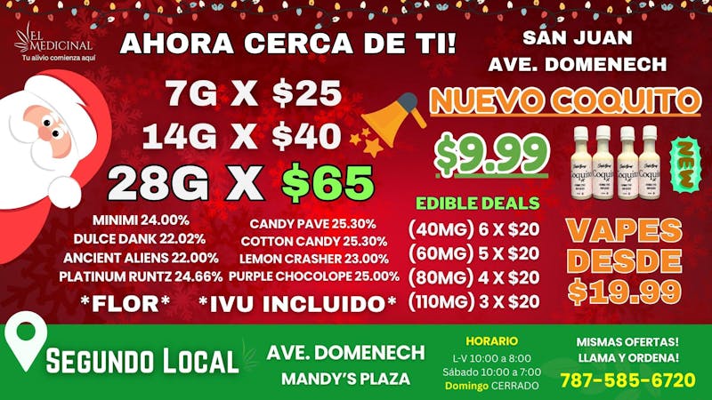 El Medicinal $65 GRAN VARIEDAD! FLORES DE ALTA CALIDAD!!!