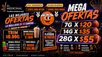El Medicinal OFERTAS DE CAMPEON! VEN Y BUSCA TUS ONZAS POR $55!