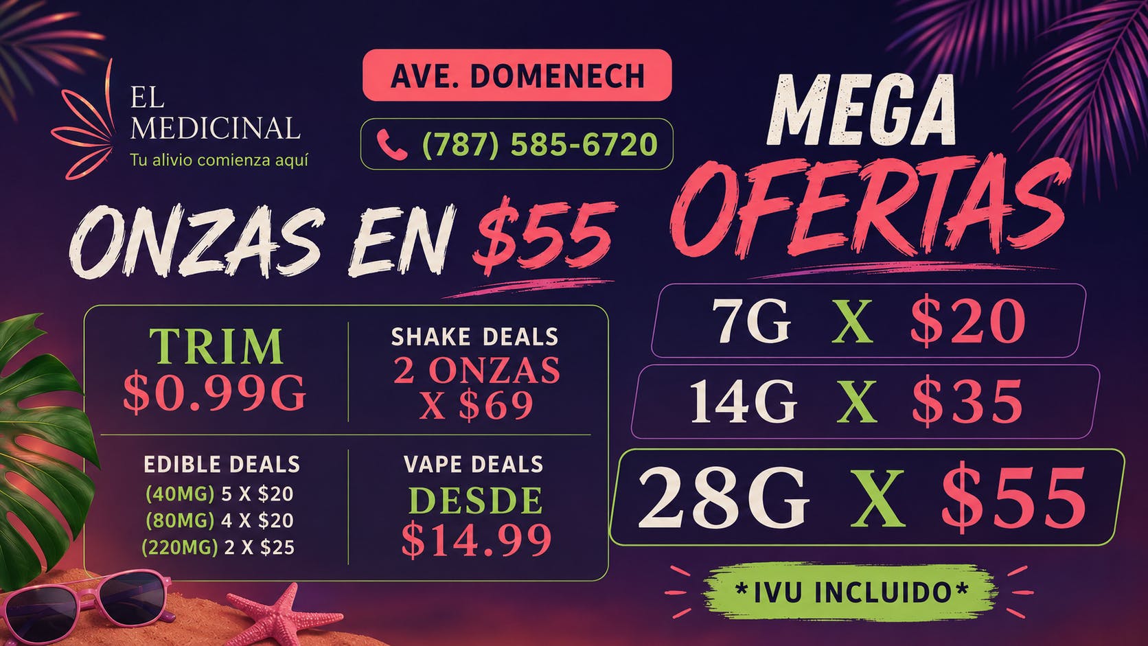 El Medicinal #2 BUSCANOS EN LA AVE DOMENECH! LLAMANOS 787 585 6720