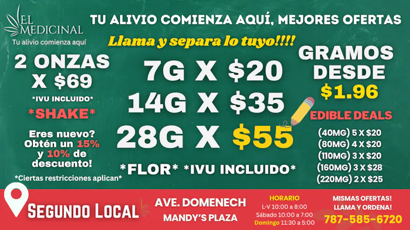 El Medicinal MEJORES OFERTAS! UBICADOS EN GUAYNABO Y SAN JUAN