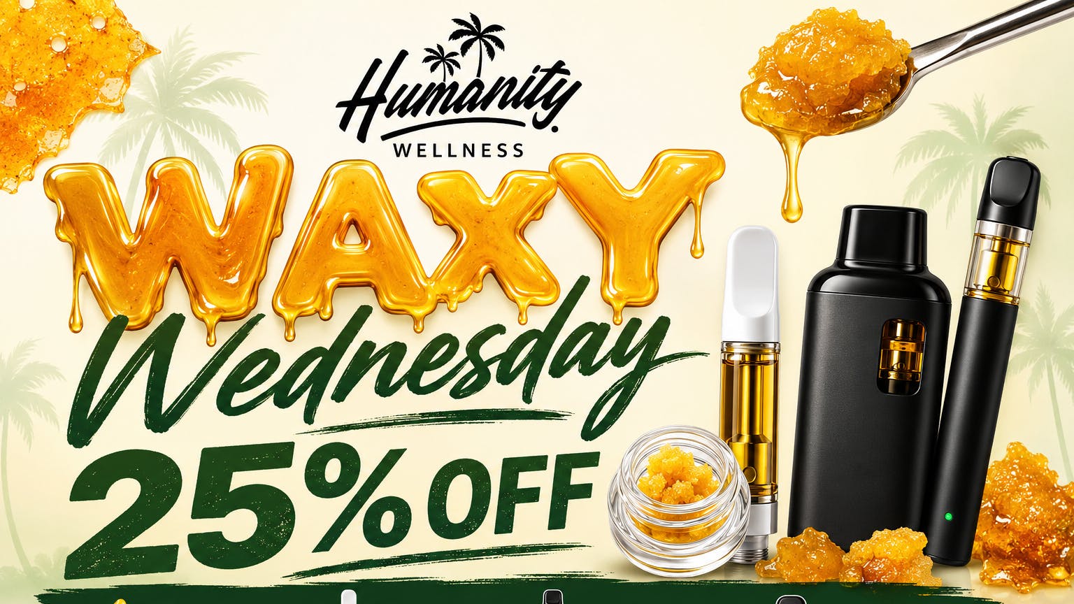 Humanity Wellness ⚡ Power Through the Week with Waxy Wednesday!