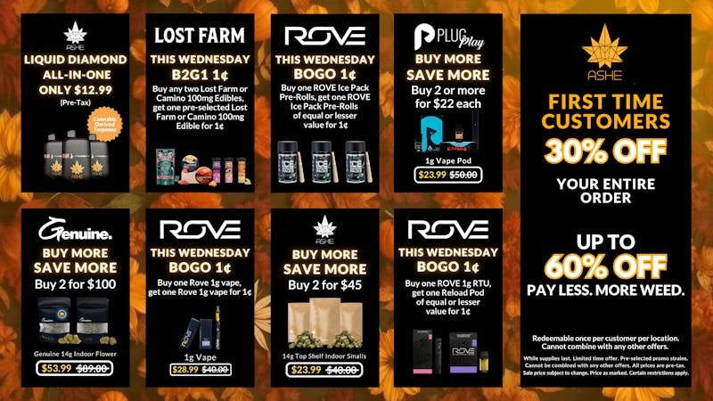 ASHE Society - OC $1 DEALS & MORE - BLAZIN' 🔥 DEALS UP TO 60% OFF