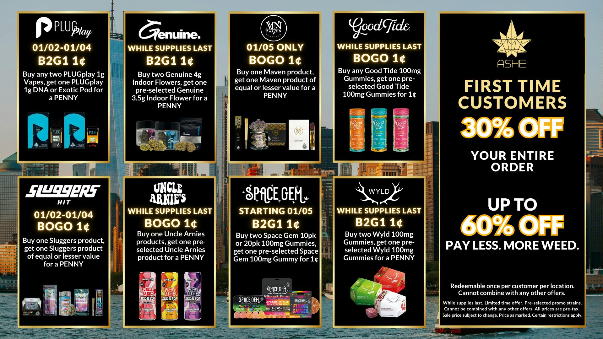 ASHE Society - OC $1 DEALS & MORE - BLAZIN' 🔥 DEALS UP TO 60% OFF