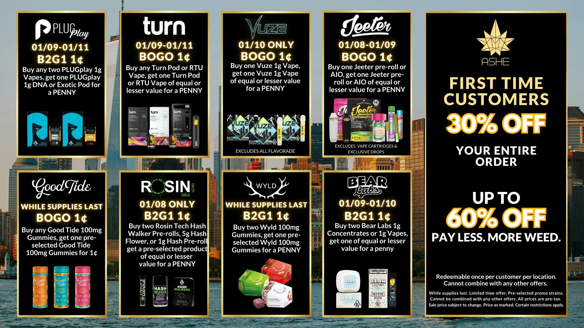 ASHE Society - OC $1 DEALS & MORE - BLAZIN' 🔥 DEALS UP TO 60% OFF