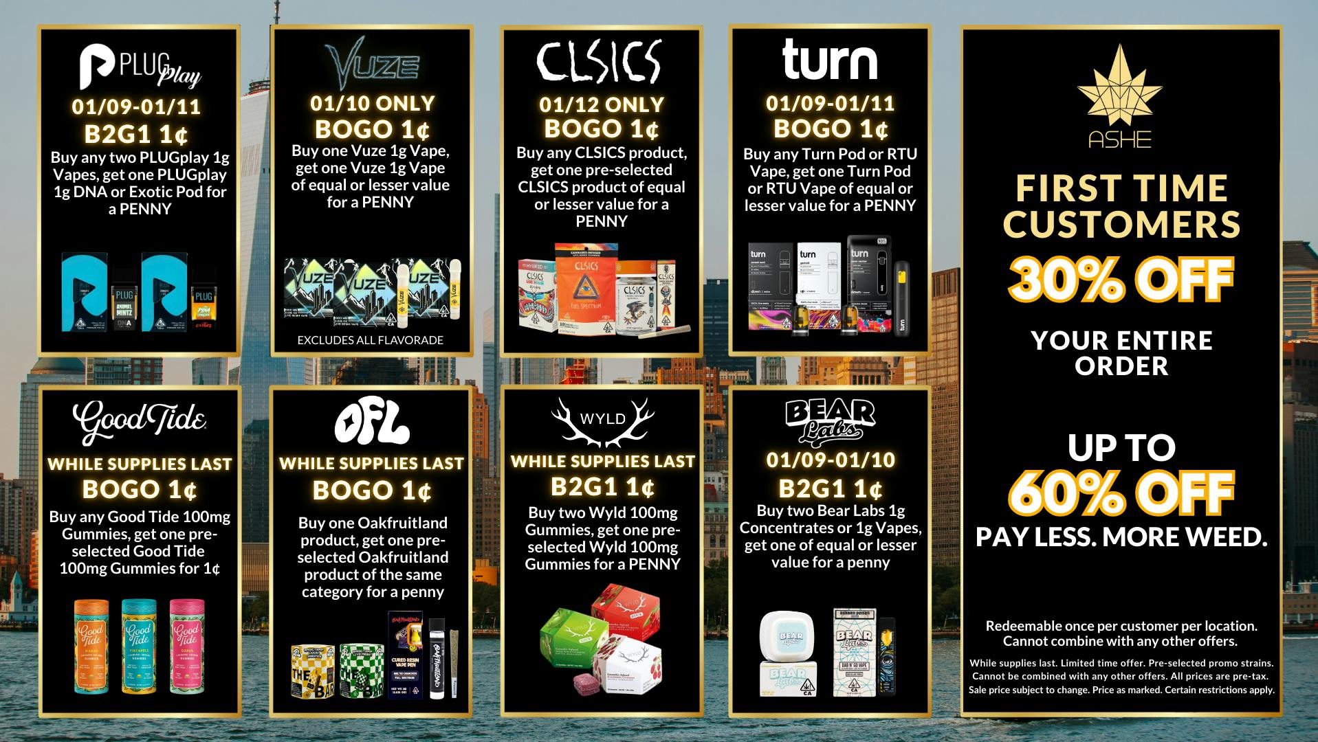 ASHE Society - OC $1 DEALS & MORE - BLAZIN' 🔥 DEALS UP TO 60% OFF