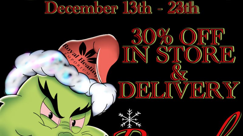 Royal Healing Emporium 30% off store wide 12 days of X-Mas
