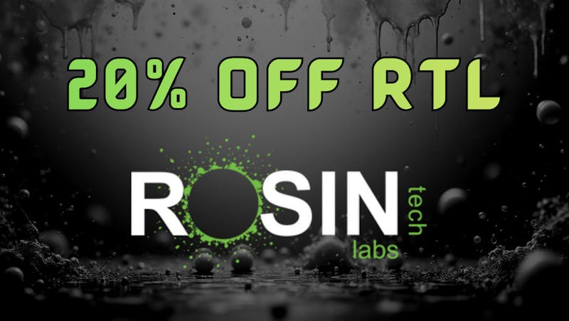 Alpaca Club Delivery 20% off Rosin Tech