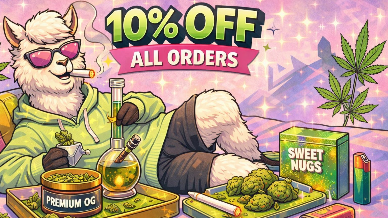 Alpaca Club Delivery 10% OFF EVERY ORDER