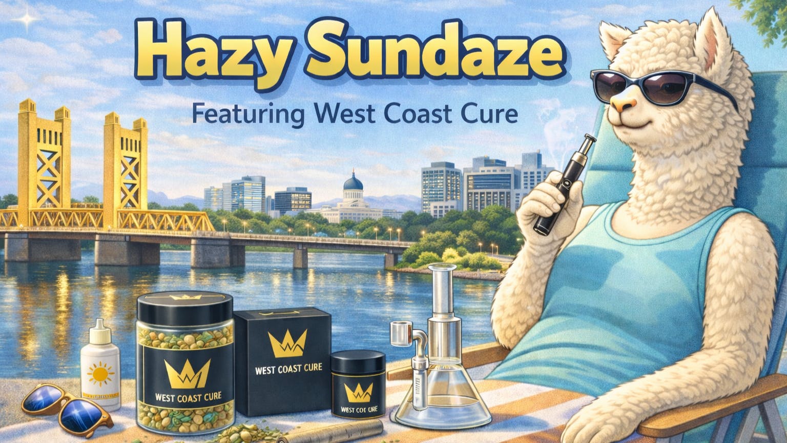 Alpaca Club Delivery Hazy Sundaze - 20% off West Coast Cure