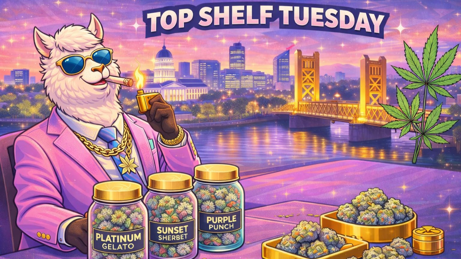 Alpaca Club Delivery Snowtill Gram w/ Top Shelf Purchase