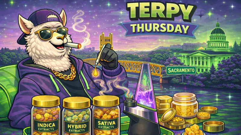 Alpaca Club Delivery $30 Live Rosin from Green River Extracts