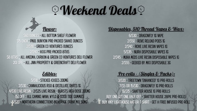 LIGHTHOUSE - RECREATIONAL Weekend Sales🤩