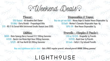LIGHTHOUSE - RECREATIONAL Weekend Sales🤩