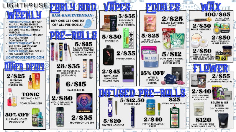 LIGHTHOUSE - RECREATIONAL DEALS AND STEALS!