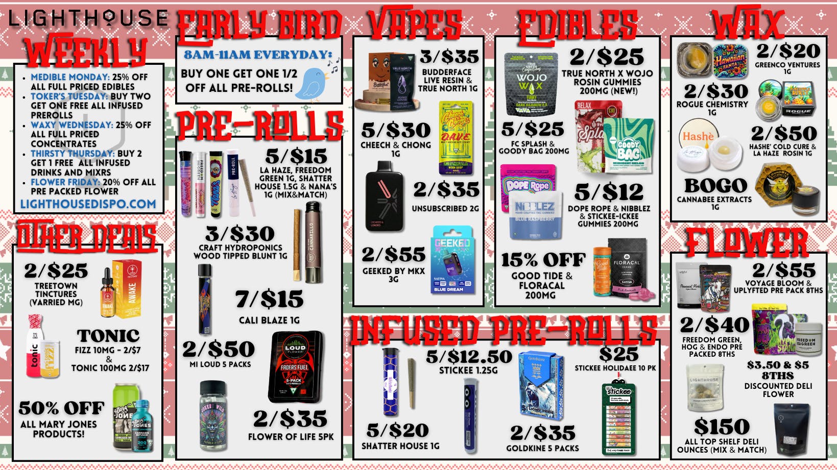 LIGHTHOUSE - RECREATIONAL DEALS AND STEALS!